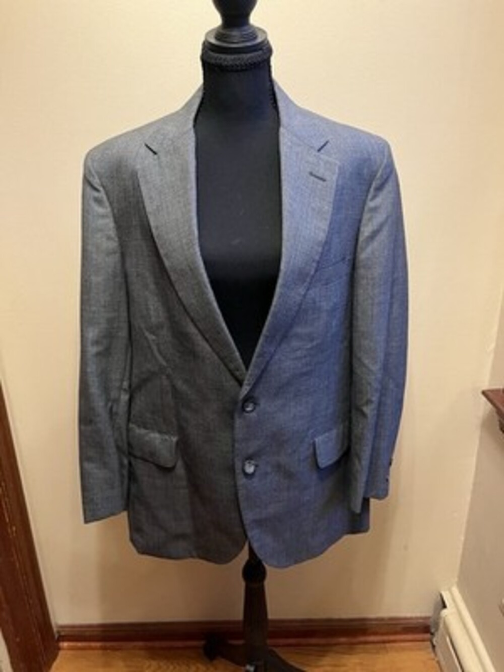 Brooks Brothers 346 Blazer Mens 38 Gray Classic Career Suit Jacket